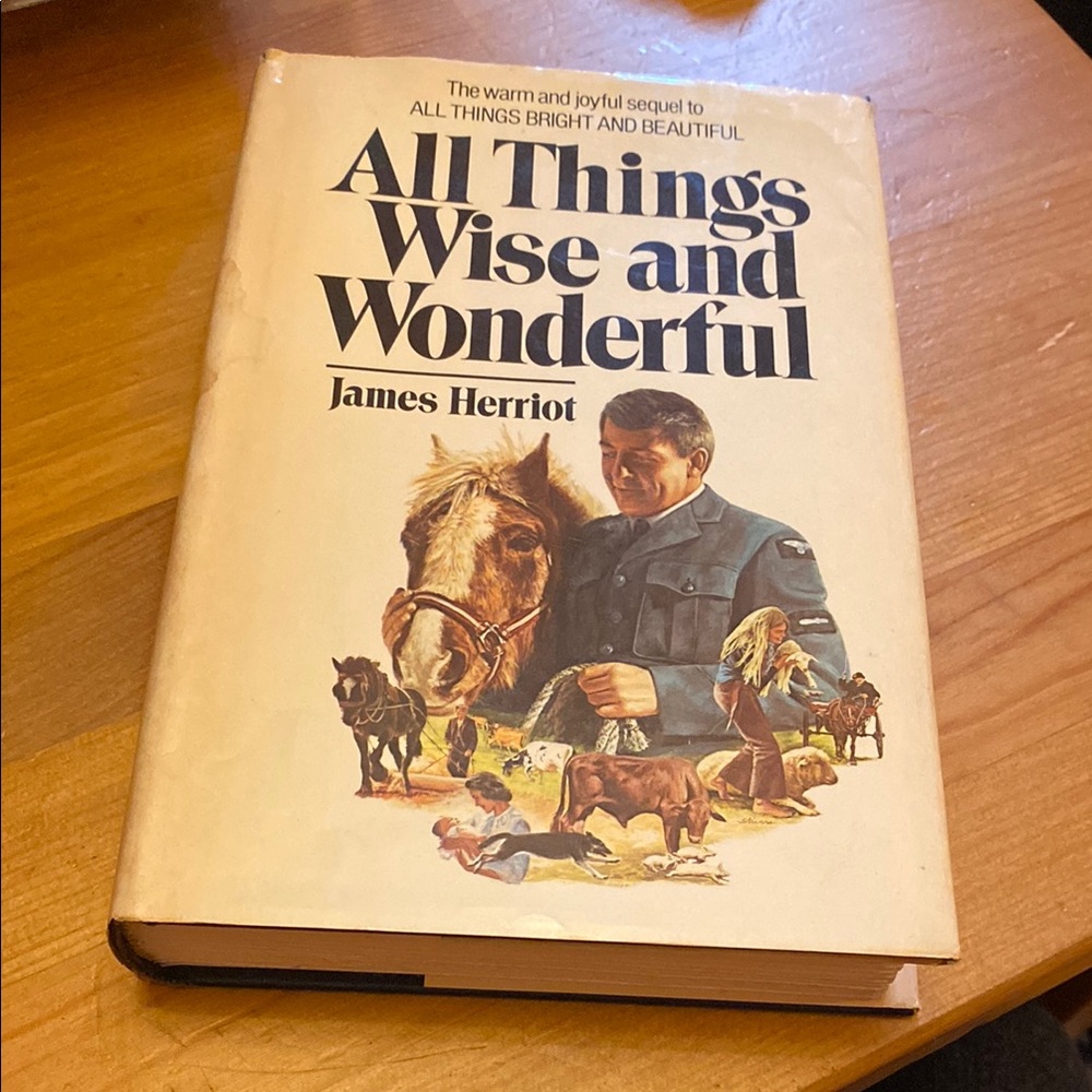 All Things Wise and Wonderful hardcover book by James Herriot